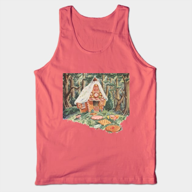 Vintage Hansel and Gretel Fairy Tale Tank Top by MasterpieceCafe